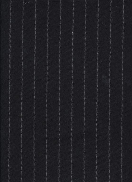 Ralph Lauren Wallpaper LWP66231W Windsor Chalk Stripe Black