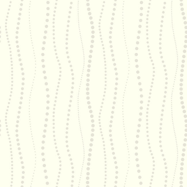 York AB1898 Black & White Dotty Stripe Wallpaper