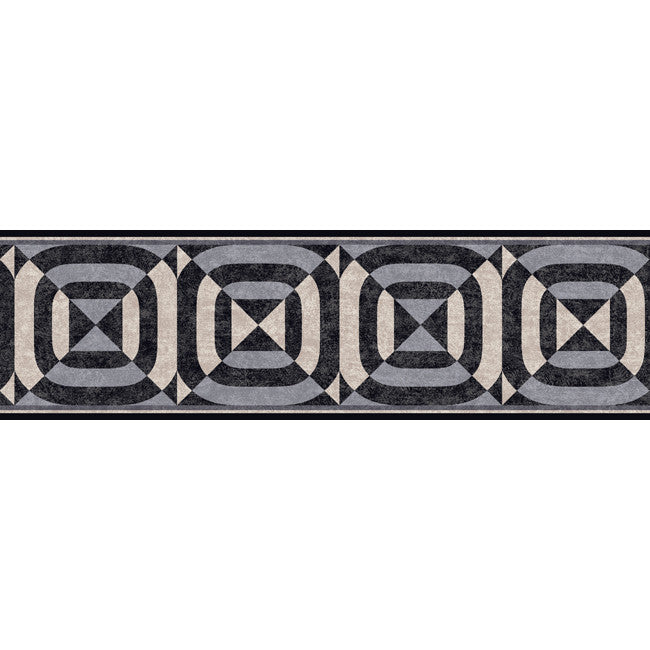 York Wallpaper BG1690BD Border Portfolio II Contempo Bull's Eye Border
