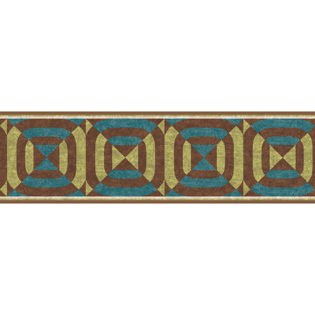 York Wallpaper BG1696BD Border Portfolio II Contempo Bull's Eye Border