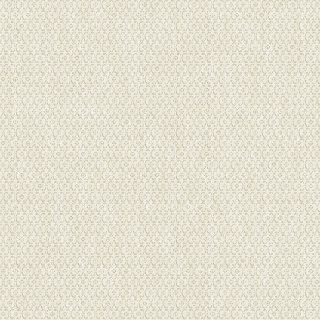 York BQ3838 Saint Augustine Embroidered Geometric Wallpaper
