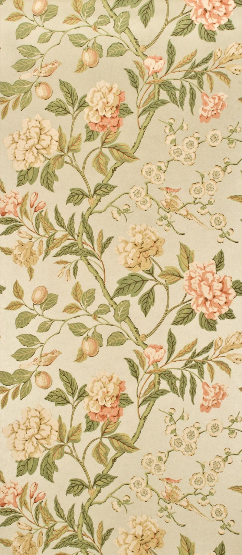 G P & J Baker Wallpaper BW45000.6 Emperor's Garden Effects Soft Green