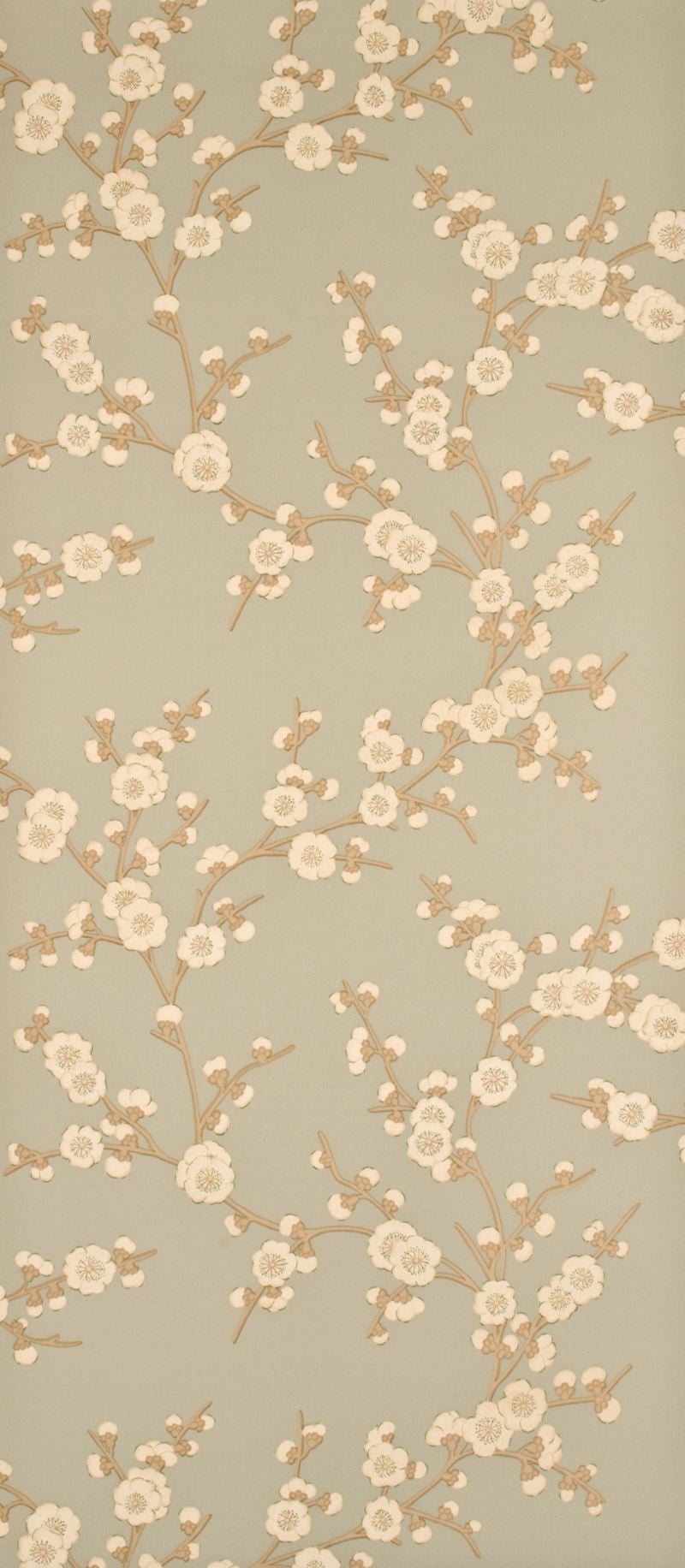 G P & J Baker Wallpaper BW45008.6 Blossom Aqua
