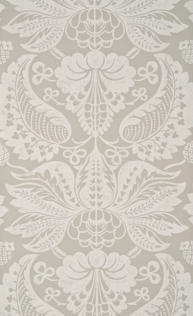 G P & J Baker Wallpaper BW45017.2 Perandor Damask Linen