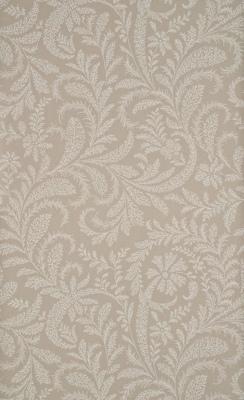G P & J Baker Wallpaper BW45018.2 Willow Fern Linen/Ivory