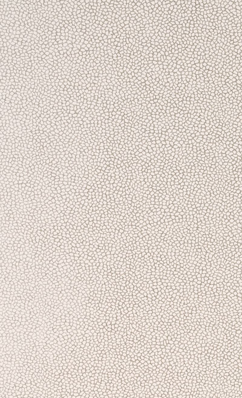 G P & J Baker Wallpaper BW45021.1 Pebbles Ivory/Silver