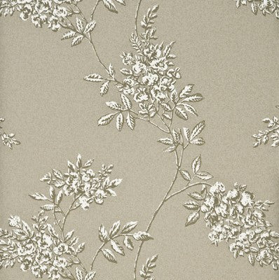 G P & J Baker Wallpaper BW45028.2 Wisteria Linen