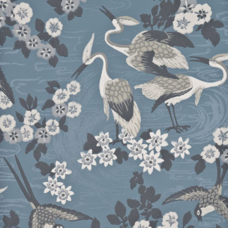 G P & J Baker Wallpaper BW45034.3 Herons Marine