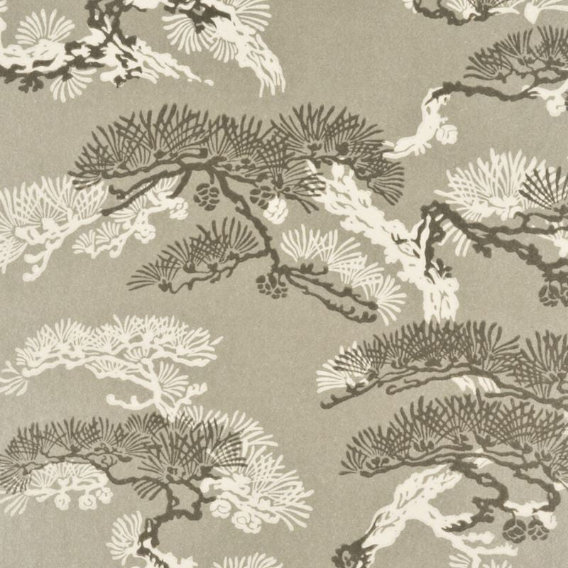 G P & J Baker Wallpaper BW45035.4 Eastern Pine Ivory/Oyster