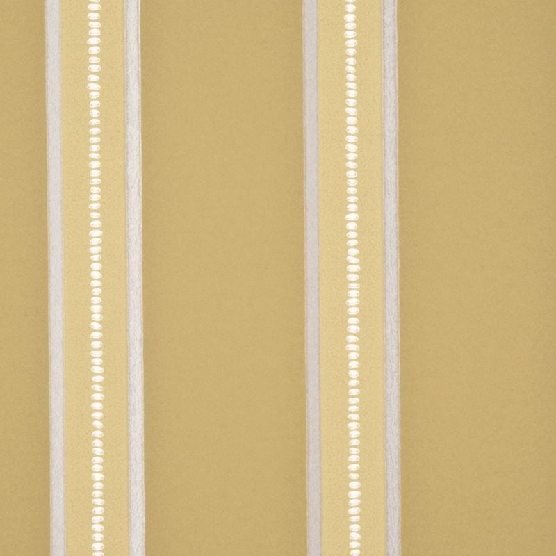 G P & J Baker Wallpaper BW45036.5 Crayford Stripe Strong Yellow