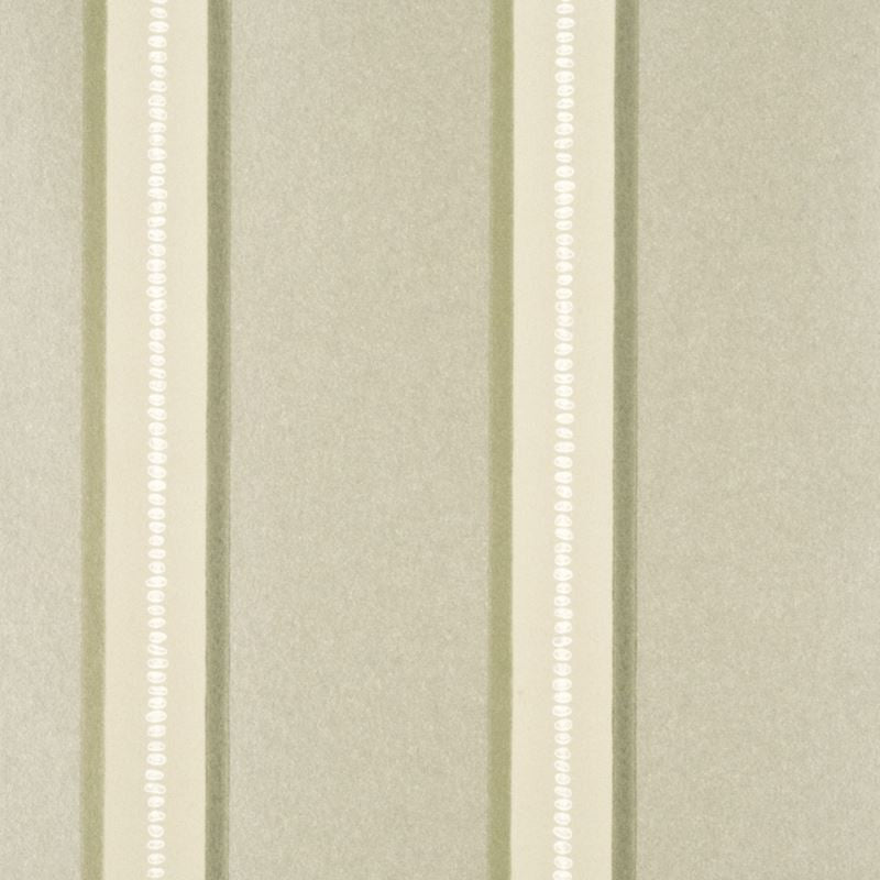 G P & J Baker Wallpaper BW45036.9 Crayford Stripe Silver/Linen
