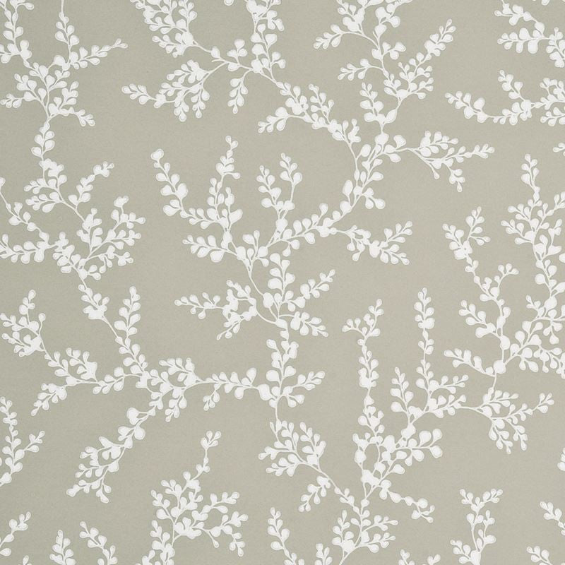 G P & J Baker Wallpaper BW45037.1 Shadow Fern Linen/Ivory