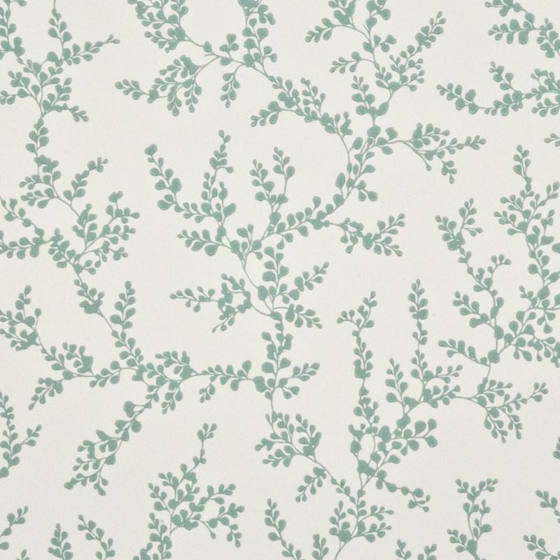 G P & J Baker Wallpaper BW45037.7 Shadow Fern Aqua/Ivory