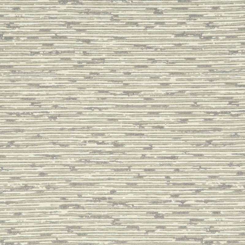 G P & J Baker Wallpaper BW45049.5 Grasscloth Silver