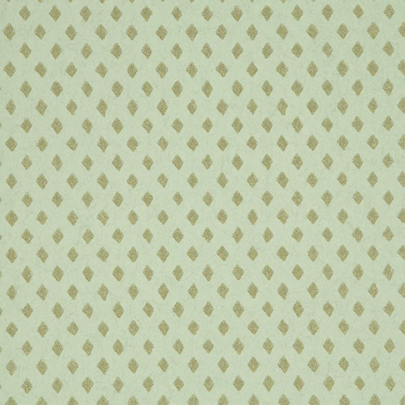 G P & J Baker Wallpaper BW45055.725 Blyth Effects Aqua/Bronze