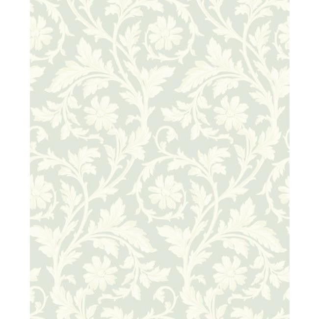 York CS8698 Georgetown Gallery Rose And Acanthus Scroll Wallpaper