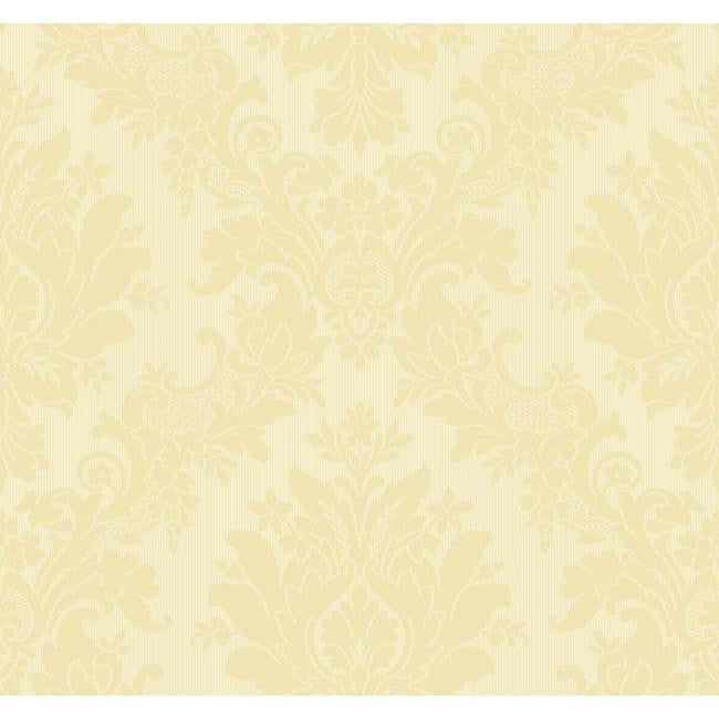 York CS8728 Georgetown Gallery Stria Damask Wallpaper