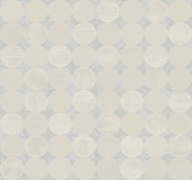 York CX1277 Candice Olson Dimensional Surfaces Textured Circles Wallpaper