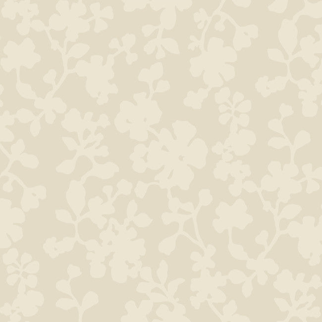 York DE8834 Candice Olson Shimmering Details Shadow Flowers Wallpaper