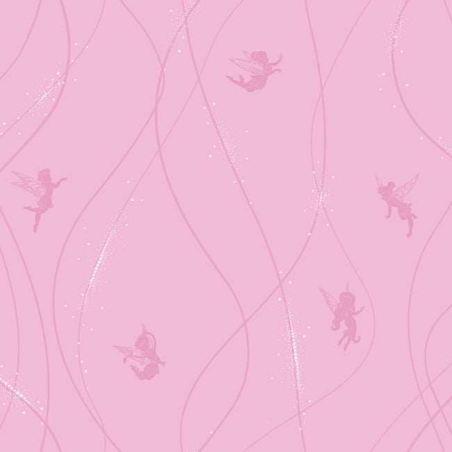 York DK5904 Walt Disney Kids Fairy Stripe Wallpaper