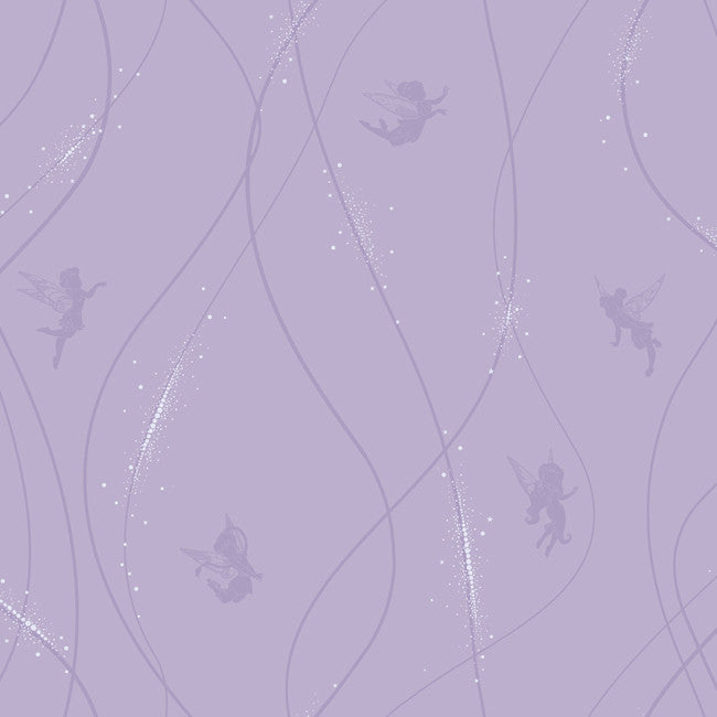 York DK5905 Walt Disney Kids Fairy Stripe Wallpaper
