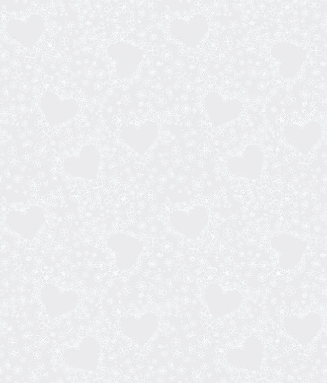York DK6011 Walt Disney Kids Hearts Wallpaper