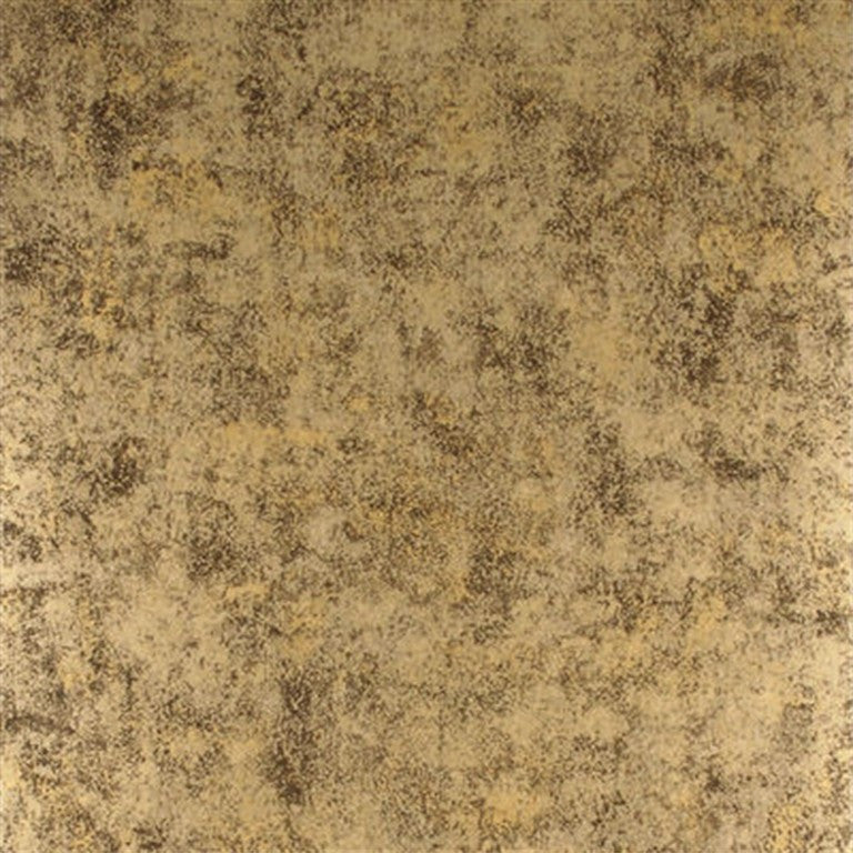 Mulberry Wallpaper FG054.A127 Gilded Fresco Charcoal/Gold