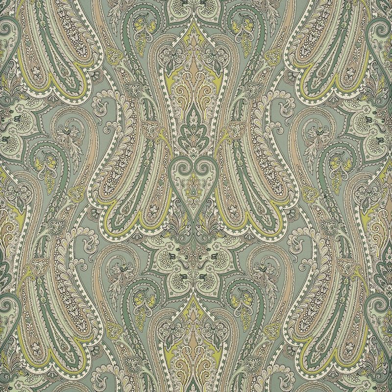 Mulberry Wallpaper FG065.R104 Mulberry Paisley Aqua