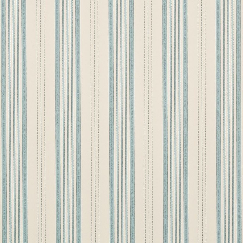 Mulberry Wallpaper FG067.H120 Narrow Ticking Stripe Powder Blue