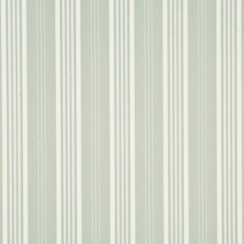 Mulberry Wallpaper FG067.J79 Narrow Ticking Stripe Silver/Ivory