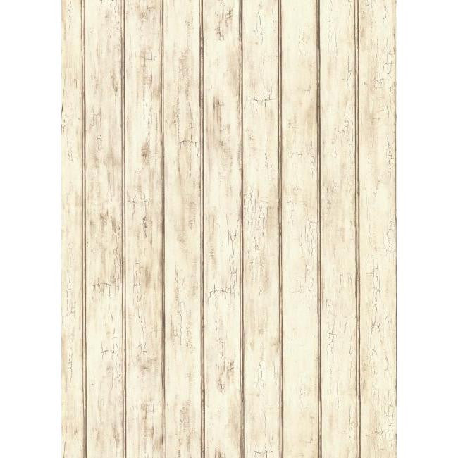 York FK3895 Folk Heart II Bead Board Wallpaper