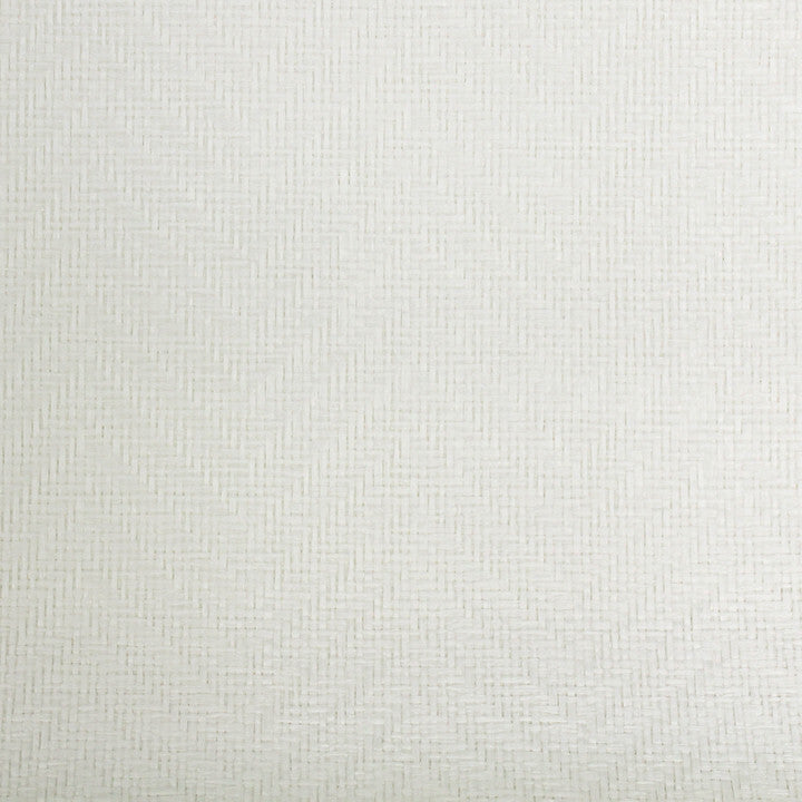 Scalamandre Wallpaper G1192-001 Basket Weave White