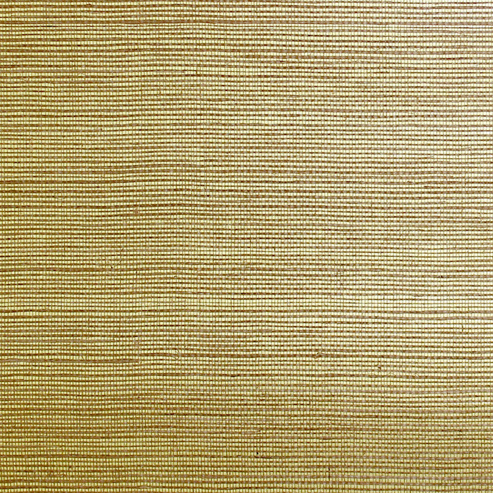 Scalamandre Wallpaper G1194-004 Sisal Metallic Sunset