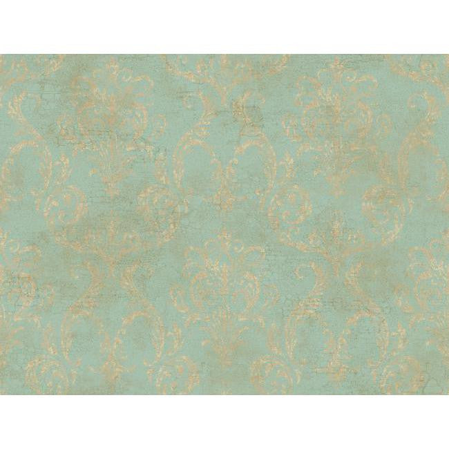 York GL4656 Brandywine Delia Damask Wallpaper