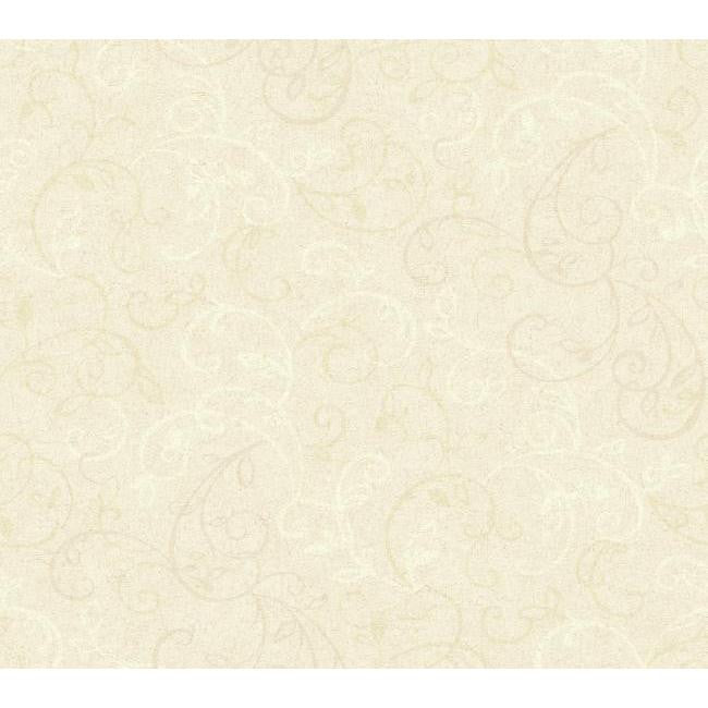 York GN2464 Beige Book Floral Branch Wallpaper