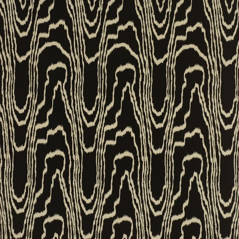Groundworks Wallpaper GWP-3307.840 Agate Paper Black/Gold