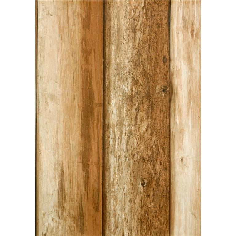 Groundworks Wallpaper GWP-3332.616 Log Cabin Browns
