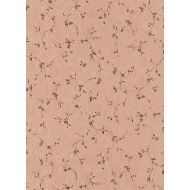 York HF8768 Faith, Hope, and Love Rose Hip Vine Wallpaper
