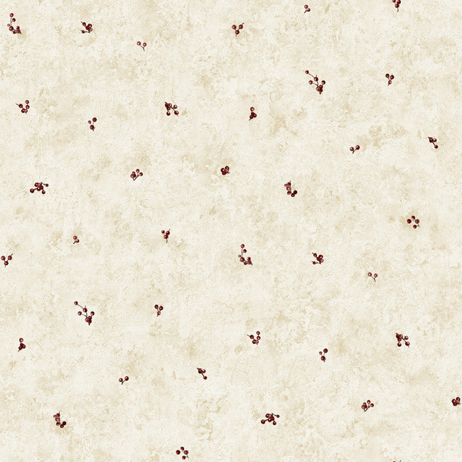 York Wallpaper HK4693CB Mini Berry Spot