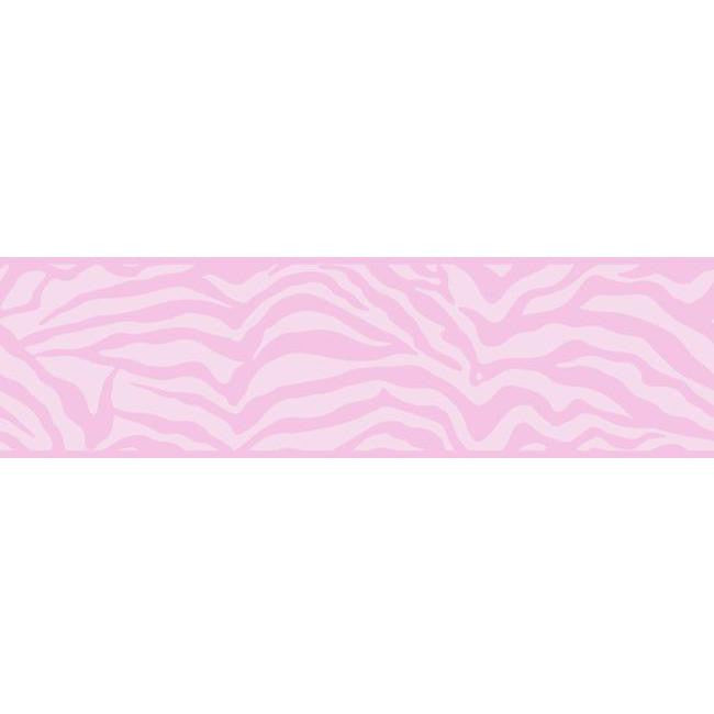 York Wallpaper JE3669B Friends Forever Girly Glam Zebra Border