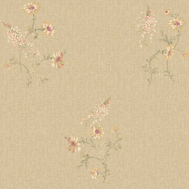 York JR5709 Sapphire Oasis Flora Wallpaper
