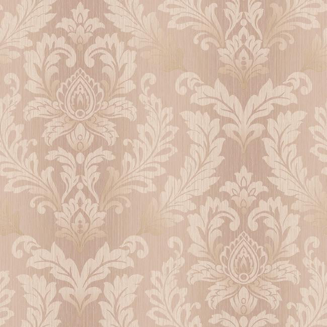 York JR5830 Sapphire Oasis Tonal Damask Wallpaper