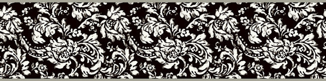 York Wallpaper KB8562B Bistro 750 Damask Border