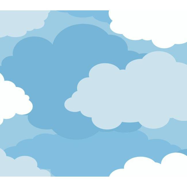 York KD1784 Kids Book Cloud Wallpaper