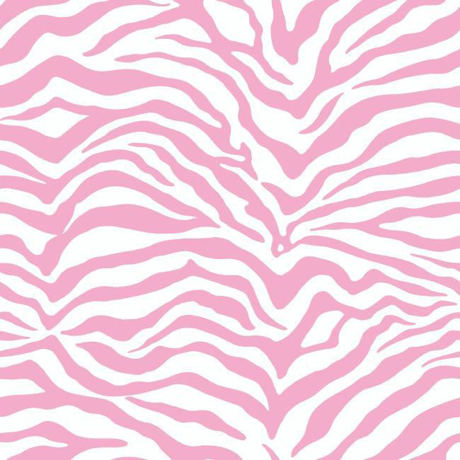 York KD1800 Pink & Purple Book Zebra Skin Wallpaper