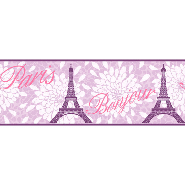 York Wallpaper KS2265B Cool Kids Paris Border