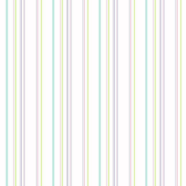 York KS2451 Cool Kids Wide Multi Stripe Wallpaper