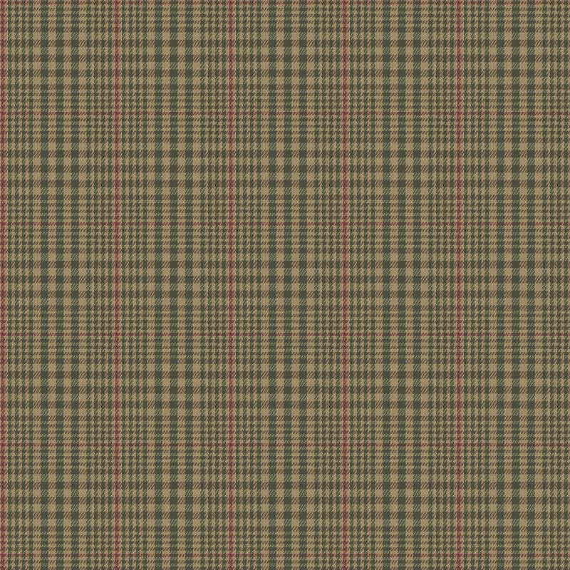 Ralph Lauren Fabric LCF13536F Yorkshire Plaid Hunter