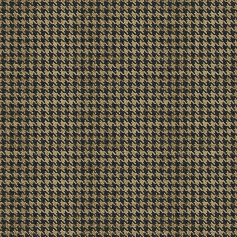 Ralph Lauren Fabric LCF14649F Chesterfield Houndstooth Ebony