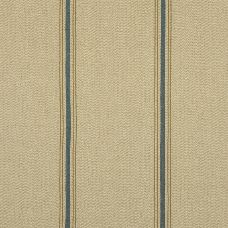 Ralph Lauren Fabric LCF20218F Stamford Stripe Prairie Blue